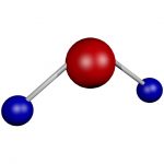 水の化学式の図